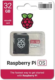#132 Raspberry Pi OS 32GB Micro SD Card, Compatible With All Pi Models, Web Browsing Gaming E-Mail