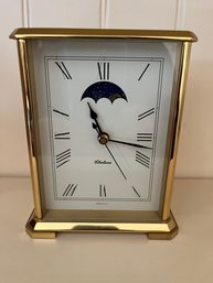 Chelsea Moon Phase Clock Battery Operated And Engraved On Top - LV 14