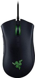 #155 Razer DeathAdder Elite Gaming Mouse: 16,000 DPI Optical Sensor - Chroma RGB Lighting Matte Black