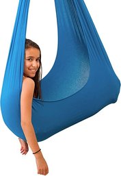 #200 Quility Indoor Therapy Swing For Kids With Special Needs Lycra Snuggle Swing Cuddle Hammock For Child