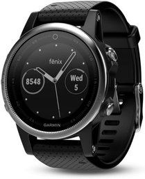 #153 Garmin Fnix 5s, Premium And Rugged Smaller-Sized Multisport GPS Smartwatch, Silver/Black