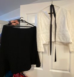 Black And White Nippon Boutique Suit Size 12P - 96