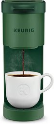 #73 Keurig K-Mini Coffee Maker, Single Serve K-Cup Pod Coffee Brewer, 6 To 12 Oz. Brew Sizes, Evergreen