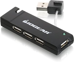 #93 IOGEAR 4 Port USB 2.0 Hub Multi-Language Version GUH285W6 New