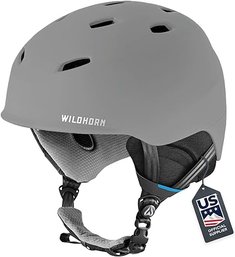 #120 Wildhorn Outfitters Highline Ski Helmet Snowboard Helmet Women Men And Youth Stone Grey Small