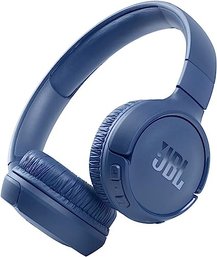 #135 JBL Tune 510BT: Wireless On-Ear Headphones With Purebass Sound - Blue, Medium