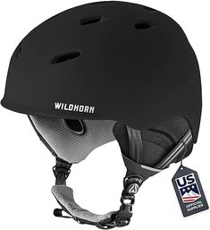 #121 Wildhorn Drift Snowboard Helmet, Ski Helmet Women Men & Youth - US Ski Team Official Supplier Stealth SM