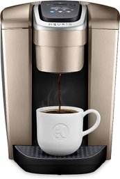 #165 Keurig K-Elite Single Serve K-Cup Pod Coffee Maker, Brushed Gold