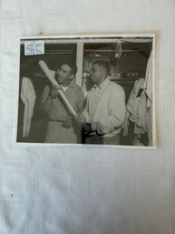 #133 Picture Of Ruben Gomez & Willie Maye Seals Stadium 8/13/58