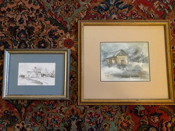 2 Framed And Signed Prints - 55