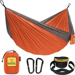 #169 Wise Owl Outfitters Camping Hammock Portable Hammock W/Tree Straps