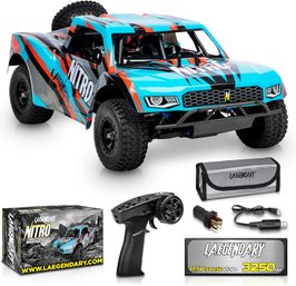 #140 1:8 Scale Large RC Brushless RC Car - 4WD Off-Road RC Car - Remote Control Car 4x4 Electric Truck