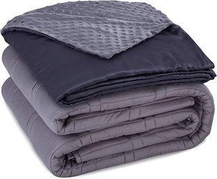 #108 CoziRest Cooling Weighted Blanket Deluxe Set 15 Lbs 60x80 Double Stitched Heavy Blanket