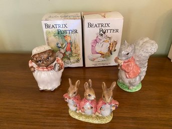 3 Beatrix Potter Figurines - 49