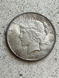 1924 Peace Silver Dollar - 11