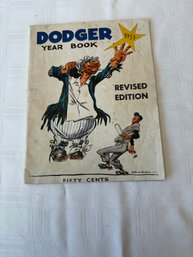 #129 Dodger Year Book 1955