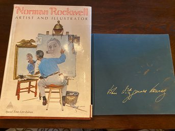 Norman Rockwell Artist And Illustrator Book With JFK Large Book - 56