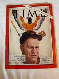 #70 September 11,1964 Time Magazine Hank Bauer On Cover