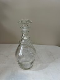 Decanter With Eagle Etched On The Front