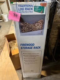 NEW Firewood Storage Rack In Box - B18