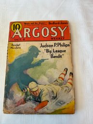 #83 Baseball Novelette Argosy Weekly October 5, 1935