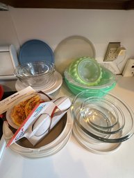 2 Sets Of Multiple Mixing Bowls, Tupperware And Kitchen Items, Etc. - K22
