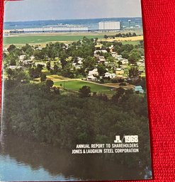 1968 Jones & Laughlin Annual Steel Corporation Annual Report