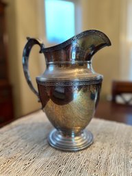 Large Silver Pitcher - Unmarked Yet Tested Silver - S11