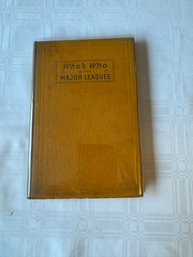 #60 7th Edition1939 Whos Who In The Major Leagues By Earnest Butt