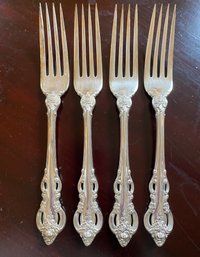 4 Towle Sterling Silver Dinner Forks El Grandee Pattern 1964 - 18