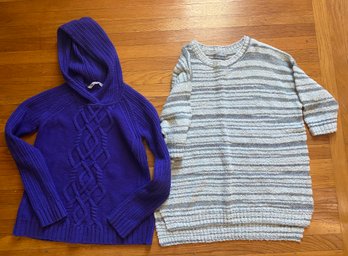 Athleta And Rubbish Sweaters Small And S/m
