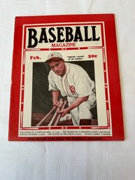 #125 Baseball Magazine Feburary 1932 Chuck Klein On Cover