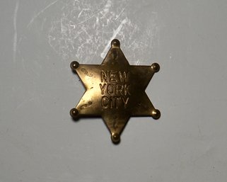 New York City Sheriff  Brass Badge