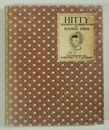 #51- Hitty ,her First Hundred Years By Rachel Field, 1929
