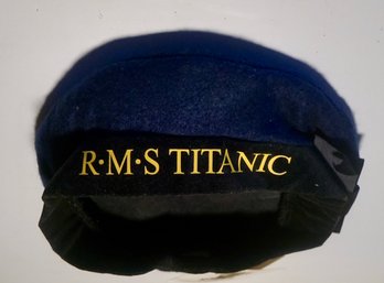 RMS Titanic Felt Seamen's Hat Pony Express Creation