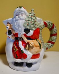 Vintage Ceramic Santa Pitcher