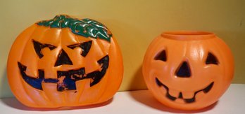 Pair Of Halloween Pumpkin Blo Molds