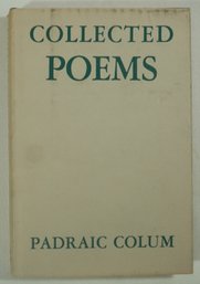 #28- Collected Poems Hardcover COLUM, Padraic Jan 01, 1953