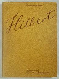 #40- Hilbert: With An Appreciation Of Hilbert's Mathematical Work Hardcover Hilbert, David) Reid, Constance,