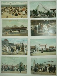 #3- Lot Of 8 Vintage Revere Beach / Wonderland Post Cards