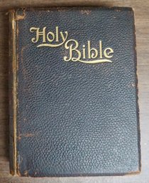 Pronouncing The Holy Bible  Illuminated Ca. 1900