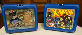 X- Men , Batman Lunch Boxes By Thermos