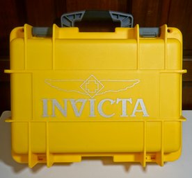 Invicta 8 Watch Carrying Case - Yellow