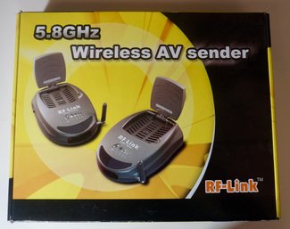 RF Link 5.8 GHZ Wireless AV Sender NIB