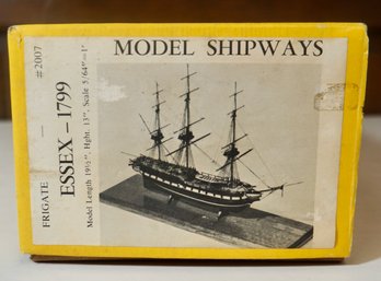 Model Shipways - Essex 1779- NOS - Solid Wood