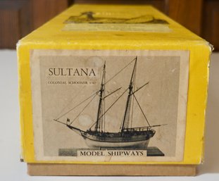 Model Shipways  - Sultana-  NOS - Solid Wood