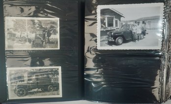 Photo Album With 169 Photos Of Cars, Military Tanks, Planes,motorcycles,  Boats, Pedal Cars - Great Album!!!!!