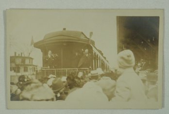 #90 RPPC President Teddy Roosevelt In Georgetown MA