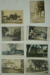 #97 Lot Of 8 RPPC / Colored Rowley MA , Fairview, Rowley Center