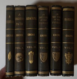 Lot Of 6 Ebers Books 1903                                               R